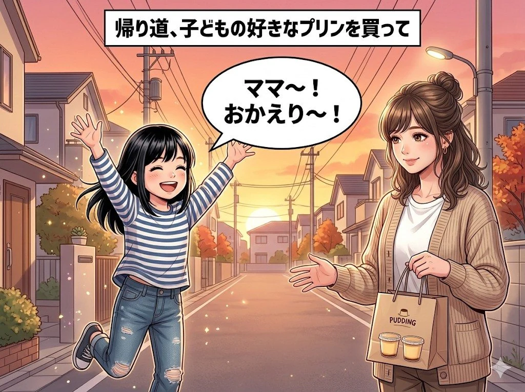 コマ23: プリンと子ども